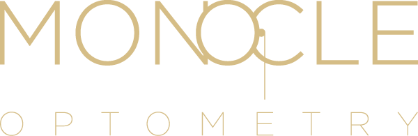 Monocle Optomerty Logo in gold