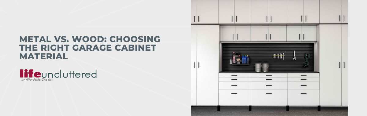 Metal vs. Wood: Choosing the Right Garage Cabinet Material
