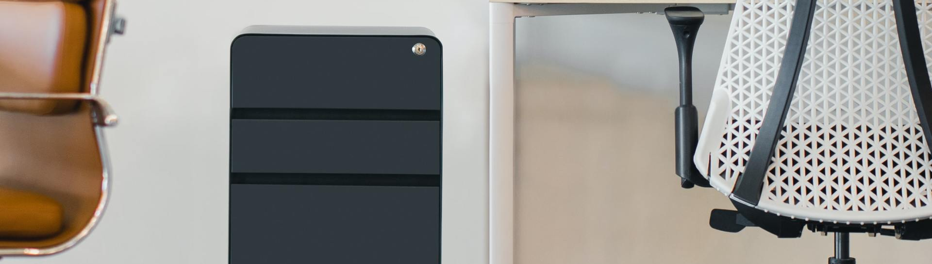 File Cabinet Next to Desk