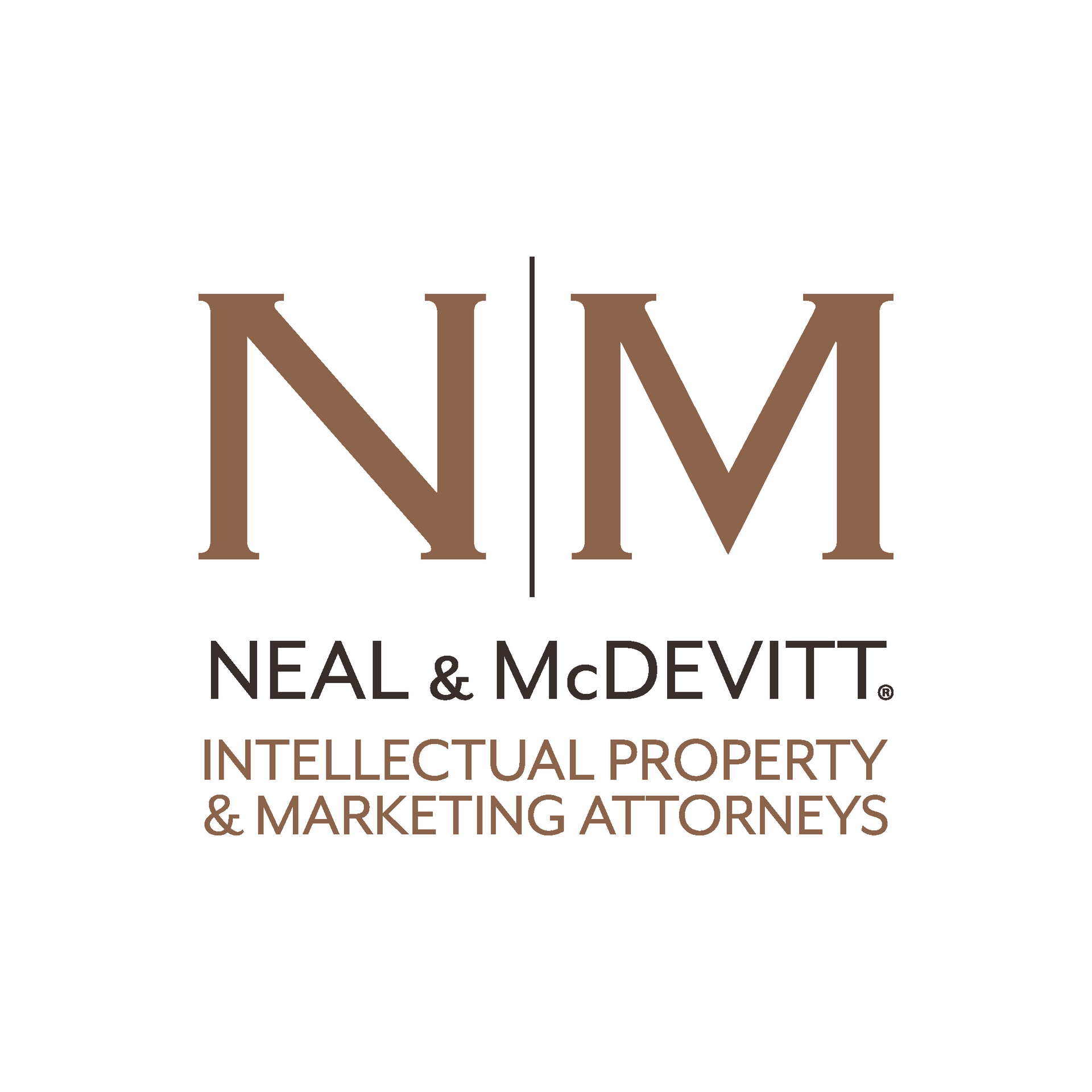 The logo for Neal & McDevitt, featuring the letters 