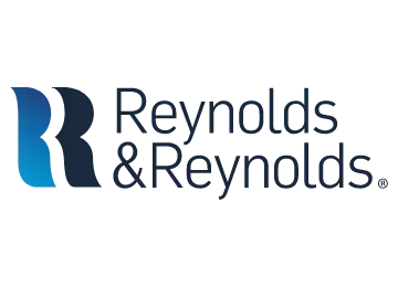 The Reynolds and Reynolds company logo featuring a blue-to-dark blue stylized letter R and the text 