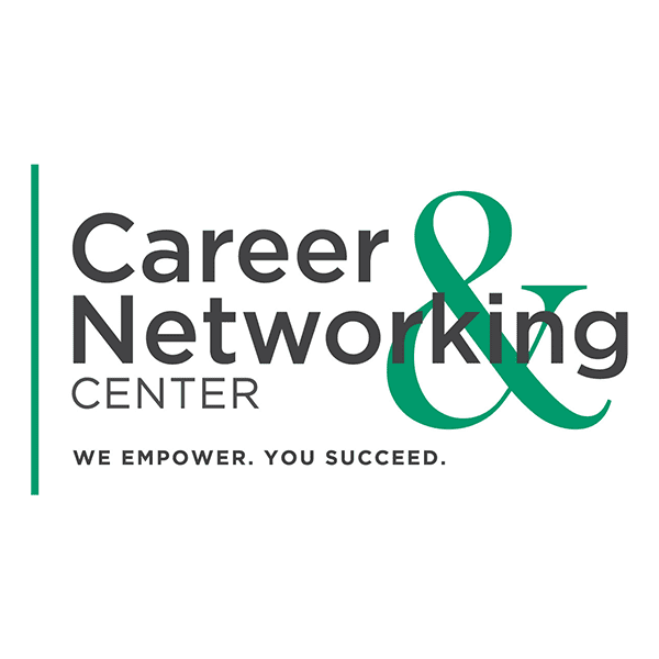 Logo for Career & Networking Center with text 