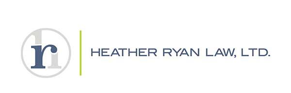 Logo for Heather Ryan Law, Ltd., featuring a circular icon with the letters 