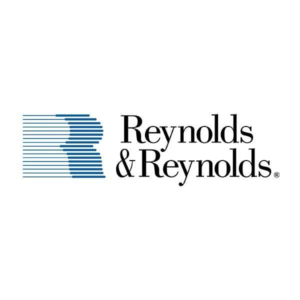The Reynolds and Reynolds company logo, featuring a blue abstract R icon to the left of the text.