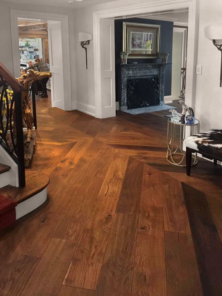 Wide Plank Cherry Wood Floors
