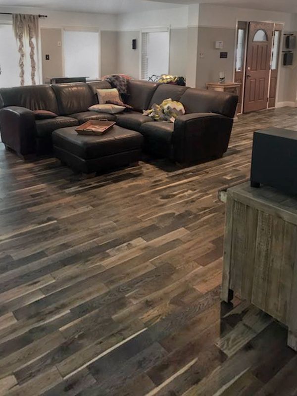 Dark Hickory Flooring