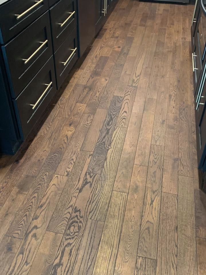 Oak Floor with Low Gloss Finish