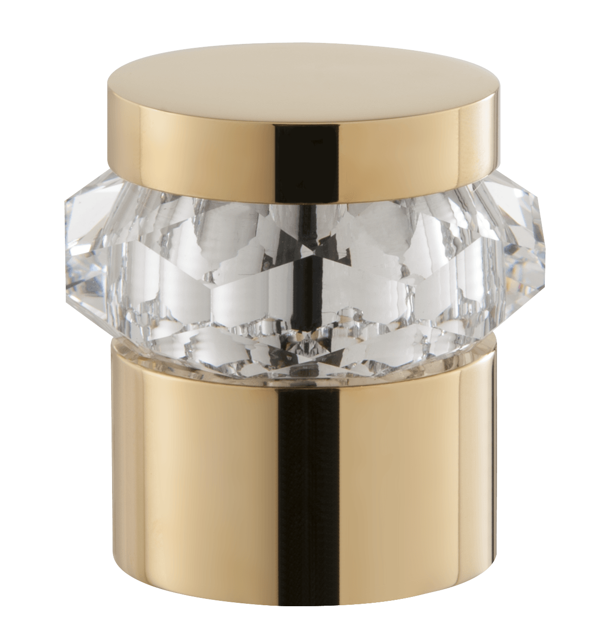 tap lever embellished with crystals