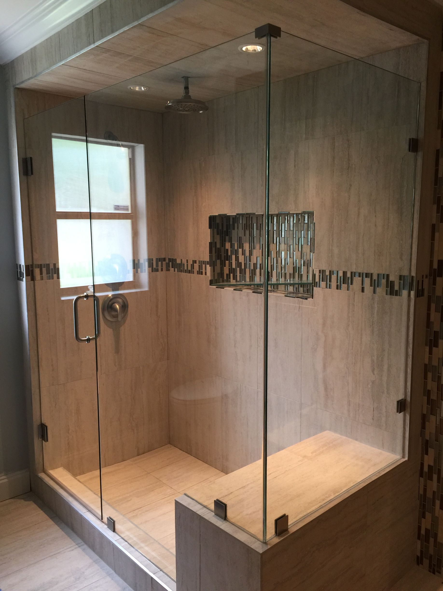 New Bathroom Glass Shower Room - Oakland Park, FL - Glass USA
