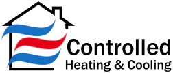 Logo of Controlled Heating & Cooling, HVAC Contractors in the Lake Ozark, MO Area.
