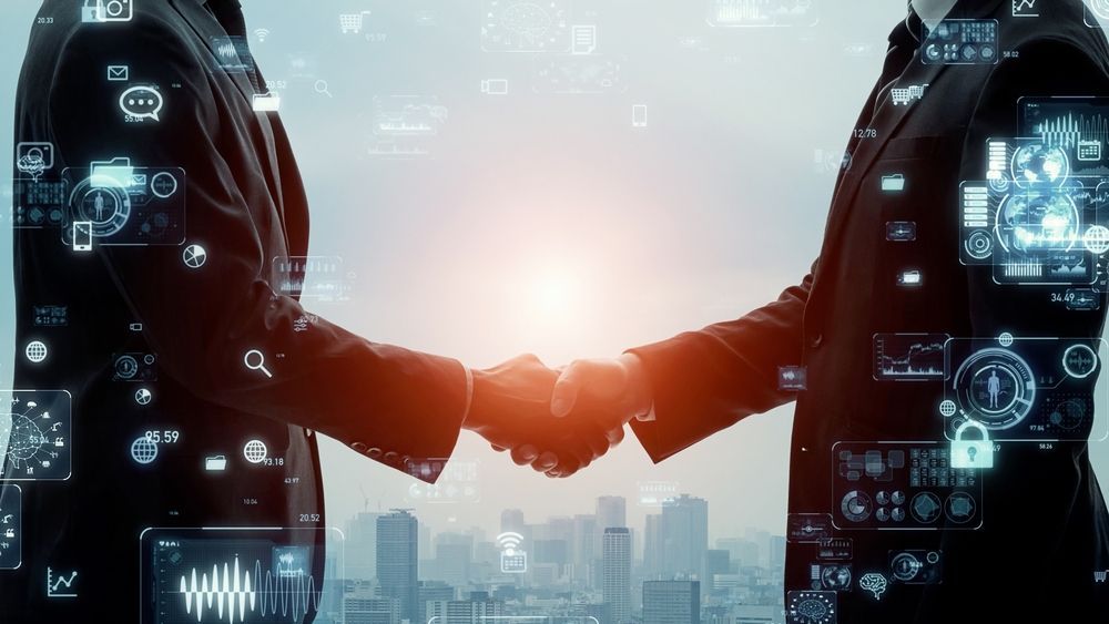 An M&A deal in AI.