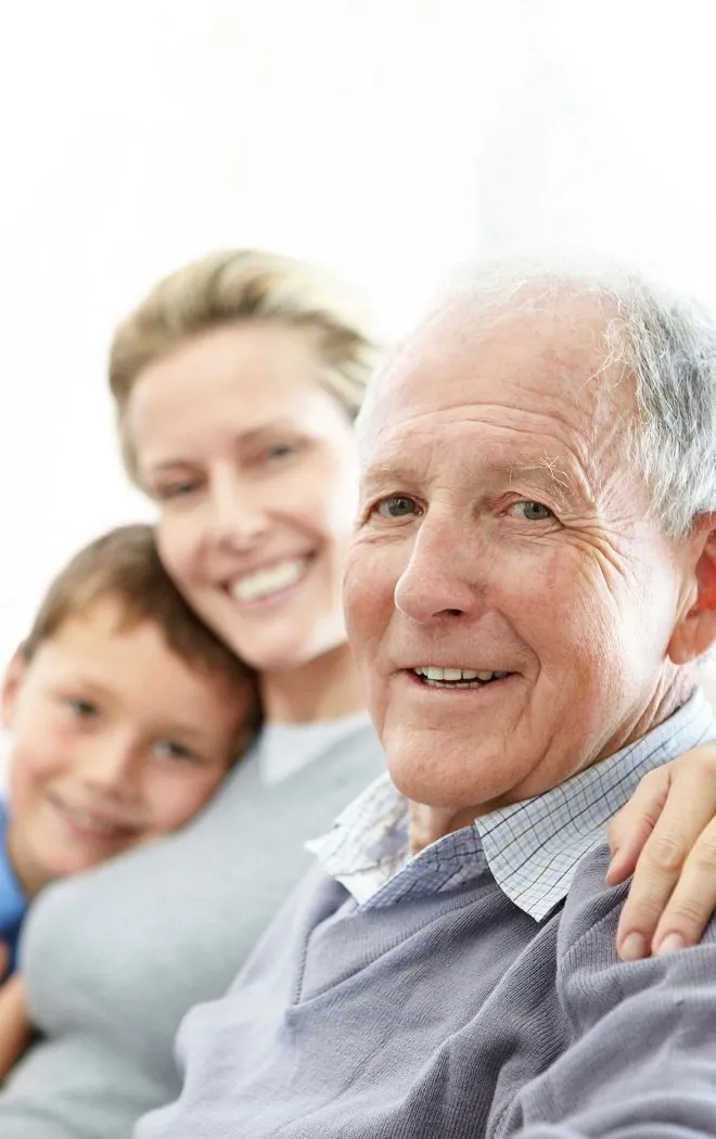 picture of elderly man at Aldersgate Village