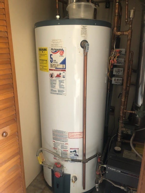 Hot Water Tank Install