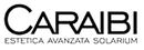 Logo per "CARAIBI ESTETICA AVANZATA SOLARIUM" con testo nero su sfondo bianco.