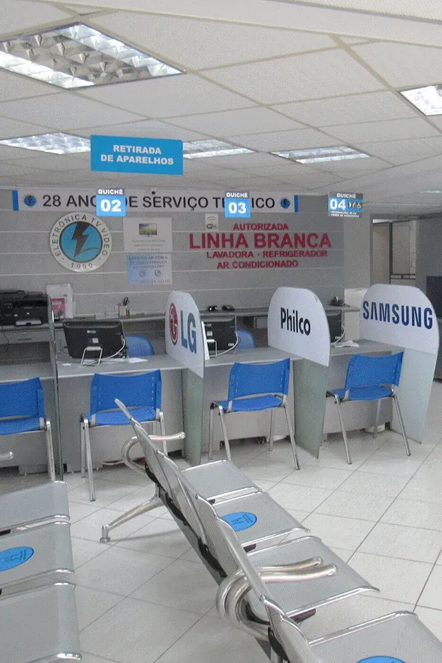 Estrutura da assistência técnica