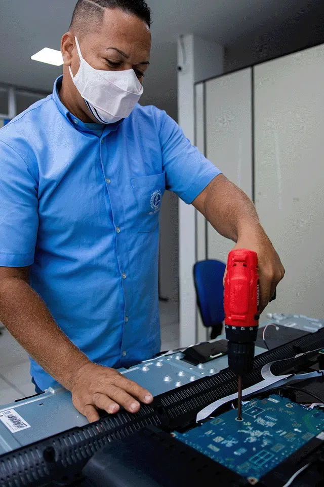 Assistência técnica especializada em TV