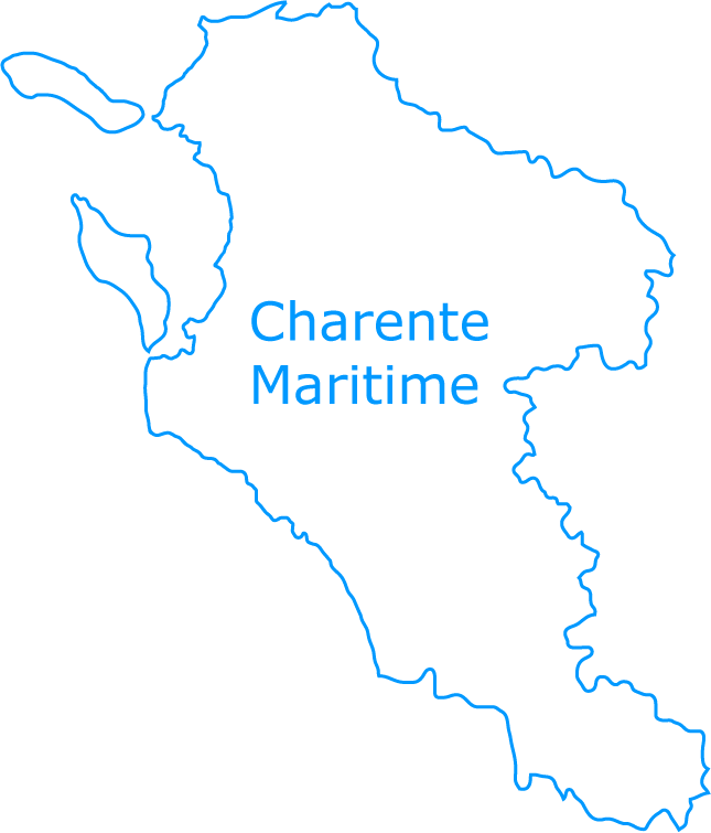 Une carte de la côte d'armor est affichée sur un fond blanc