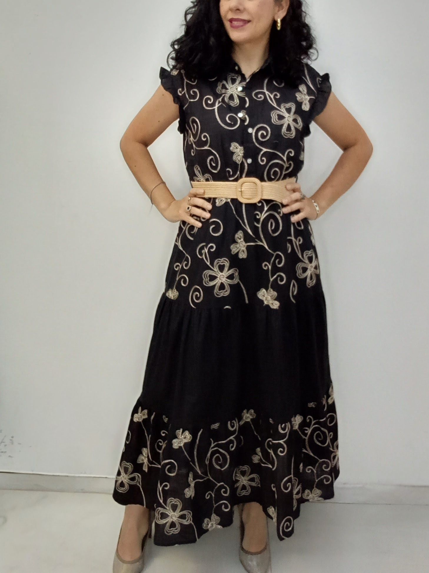 Vestido Bordado (IMPORTADO)