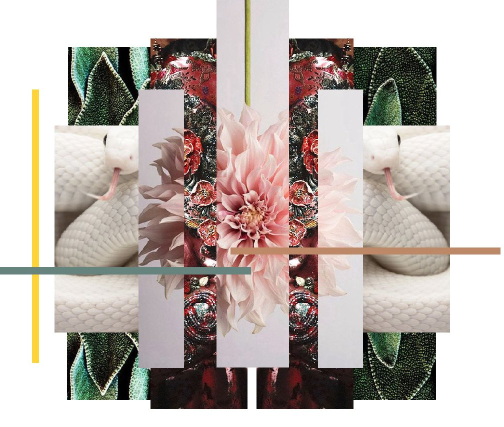 Interieurontwerp moodboard