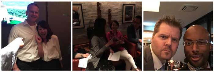 Canadian wine tasting in Nagoya