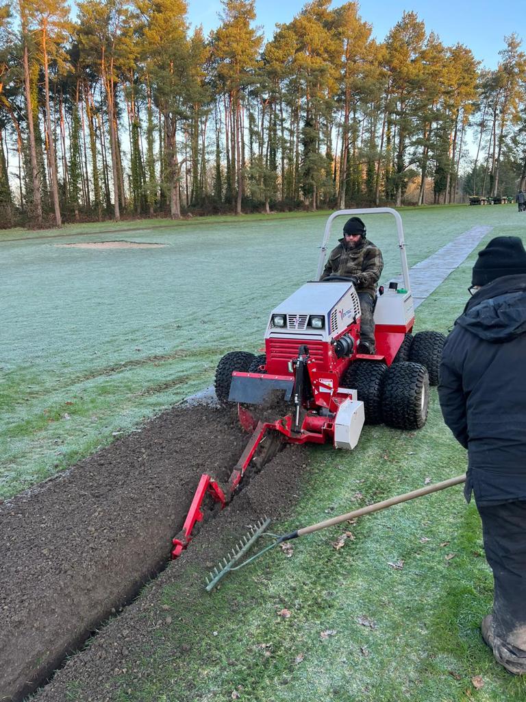 Red Lawn Mower Cutting Grass — Mowing and Slashing in West Gosford, NSW