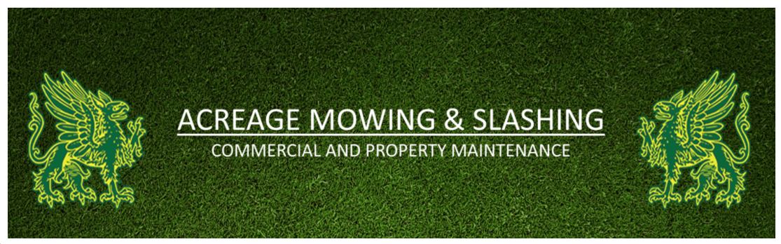 Acreage Mowing & Slashing: Large Area Lawn Mowing Experts