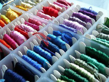Colourful threads
