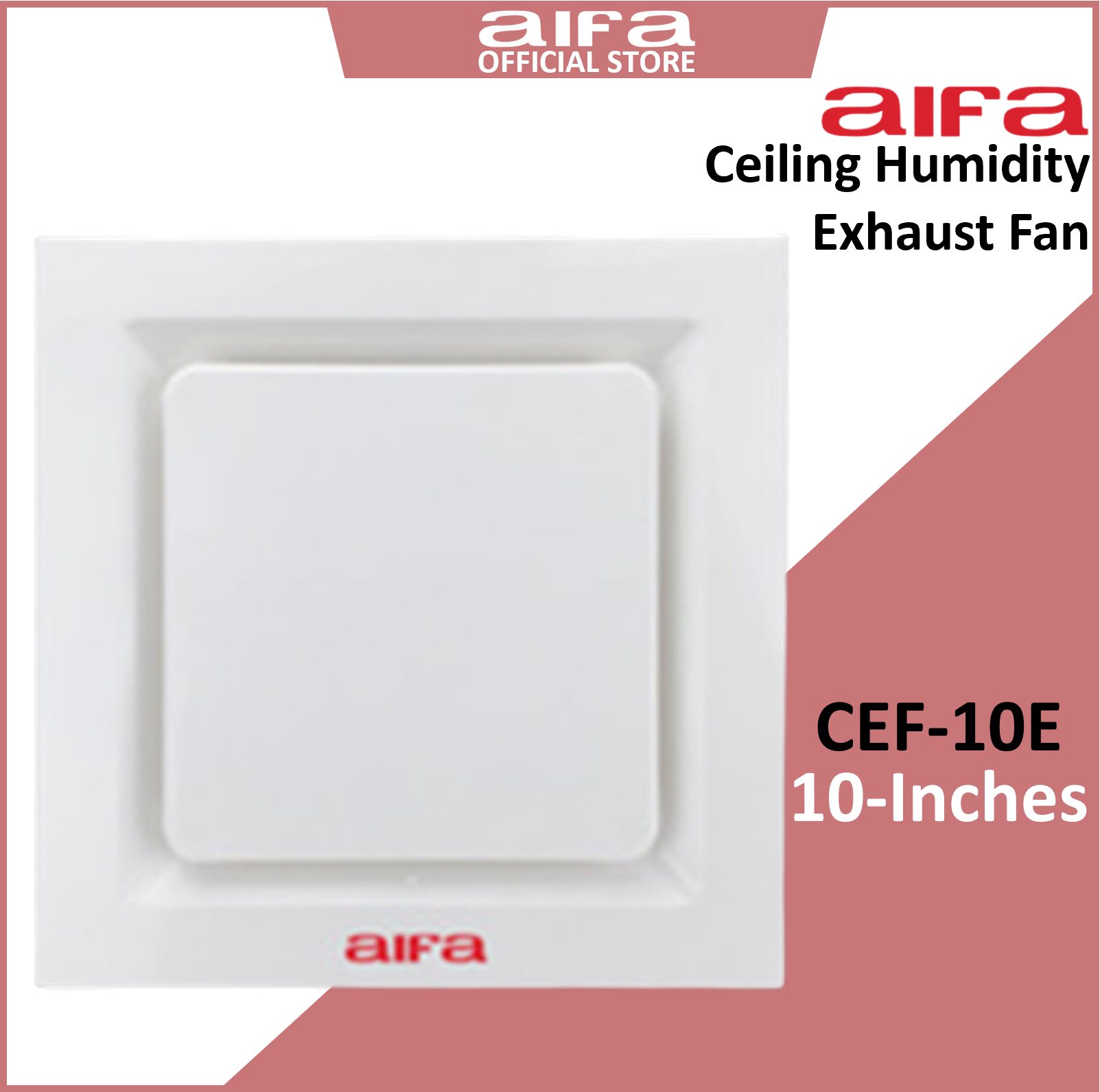 Aifa Ventilation Humidity Ceiling Exhaust Fan - 10