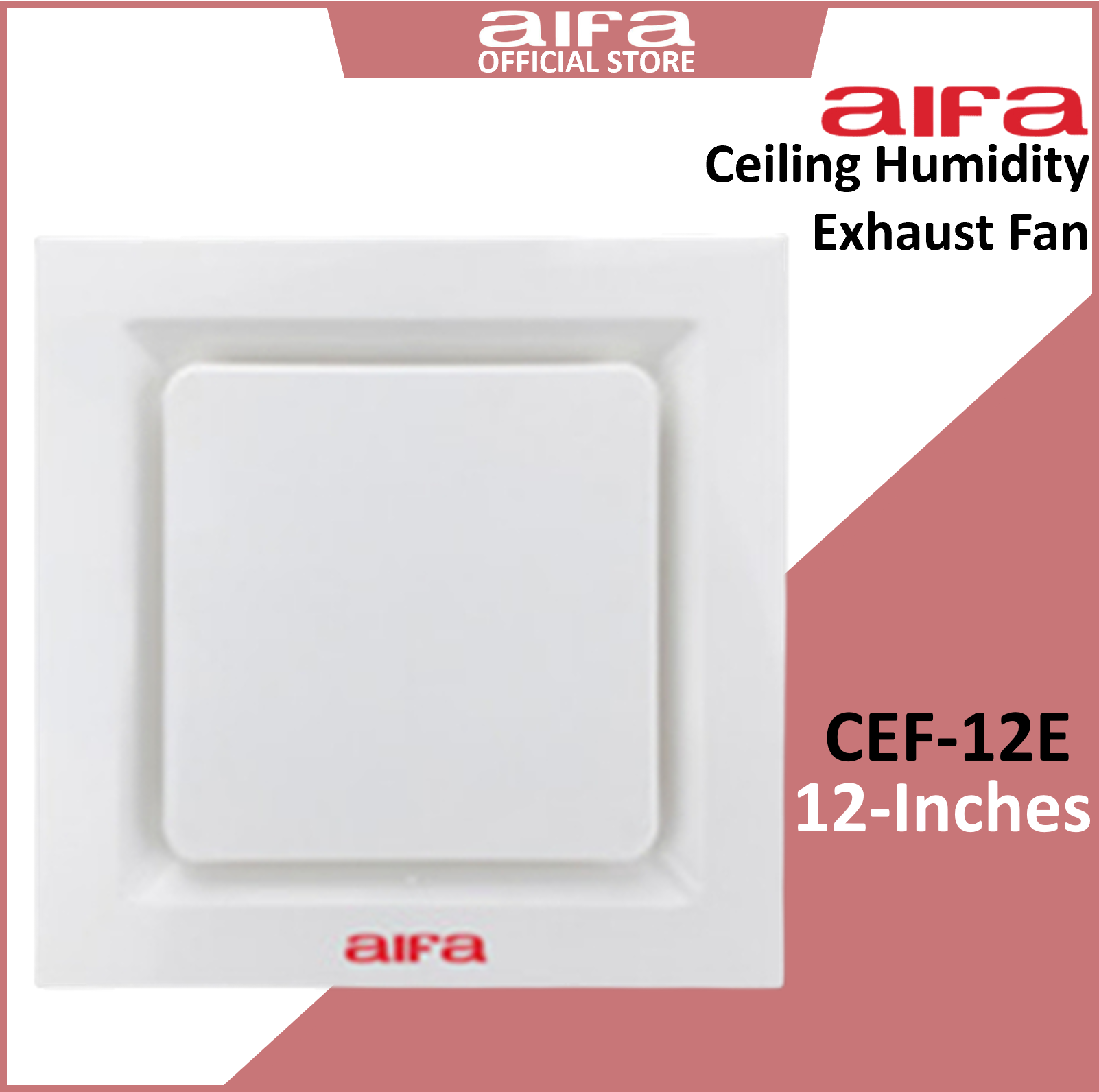 Aifa Ventilation Humidity Ceiling Exhaust Fan - 12