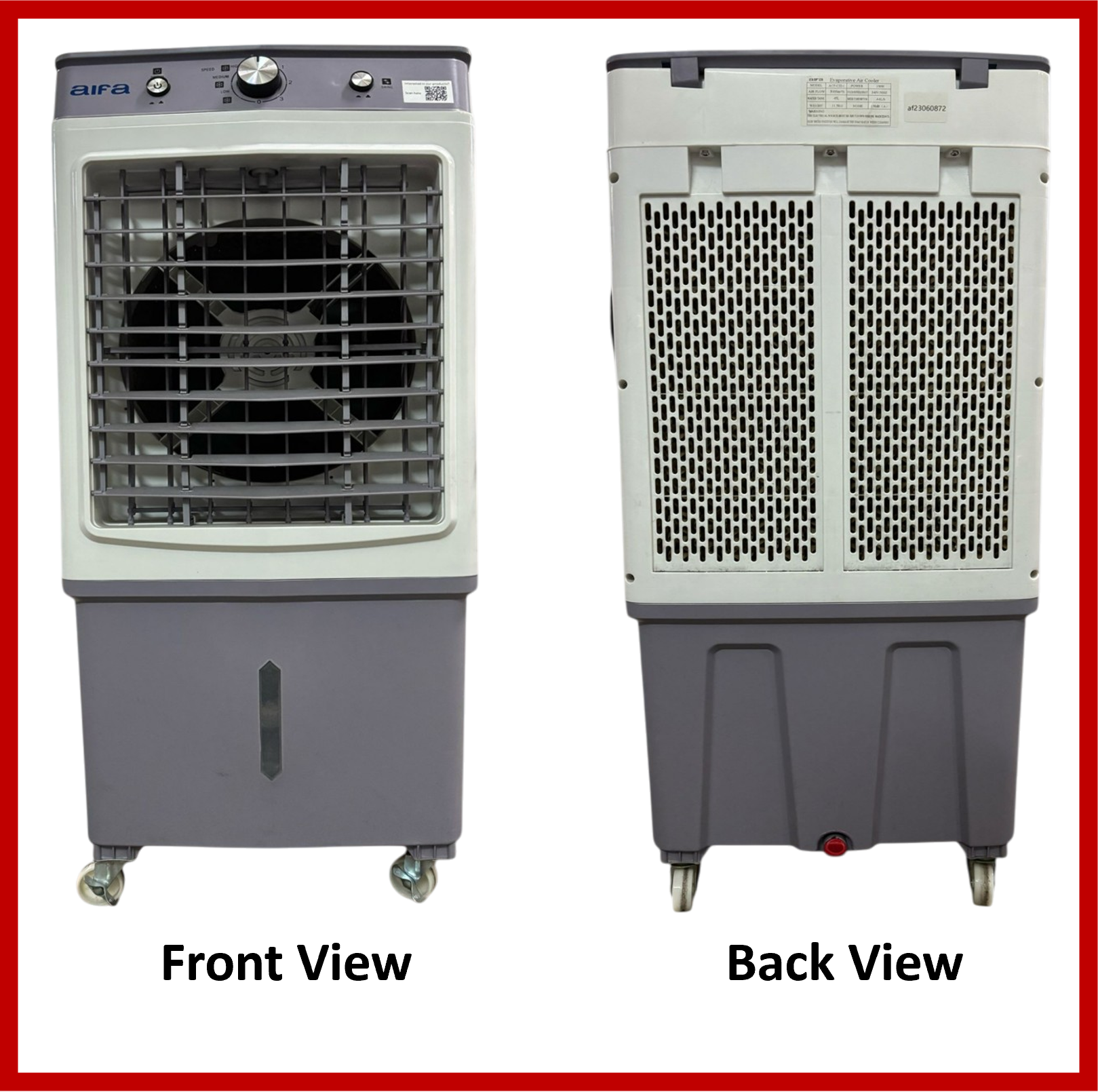 Aifa Air Cooler, Portable Design, Adjustable fan speed settings - ACF-C22-1