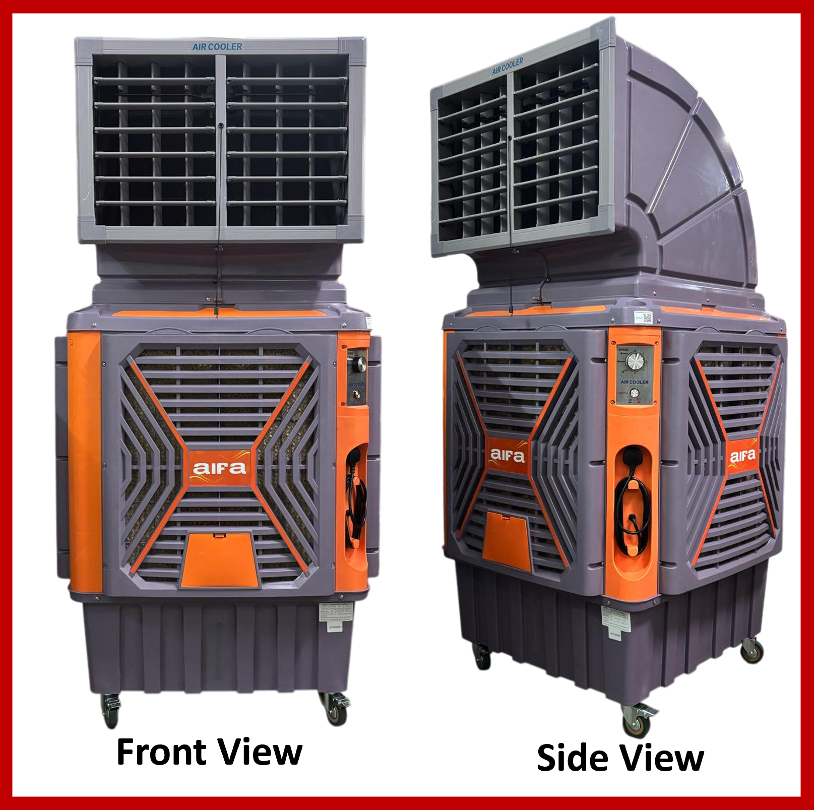 Aifa ACF-C360-1 Industrial Air Cooler, 20,000m³/h airflow, Durable PP plastic construction
