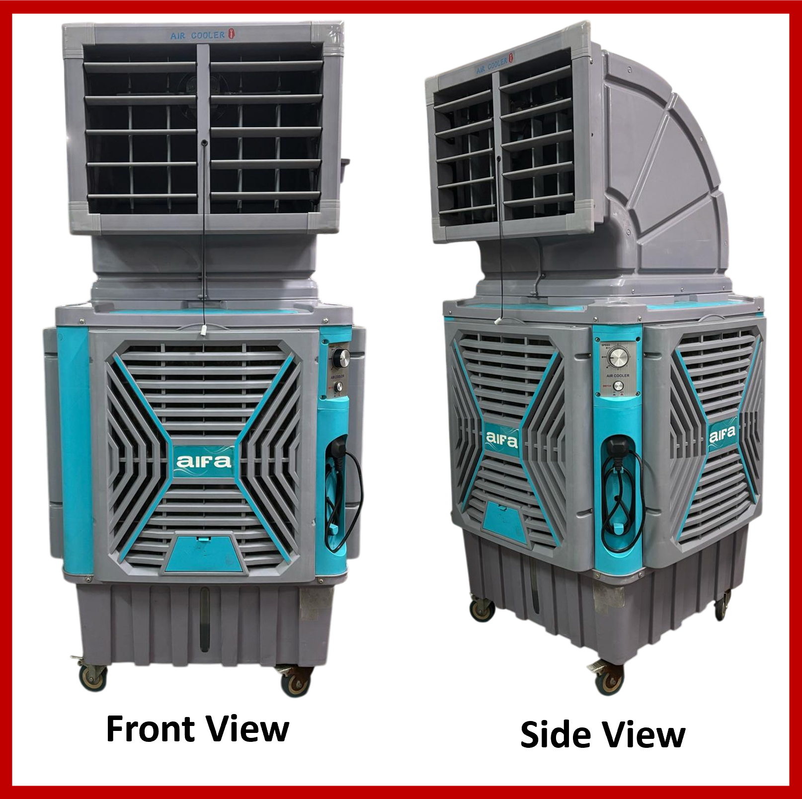 Aifa Industrial Air Cooler, Durable PP plastic construction, 100L Water Tank - ACF-180-1