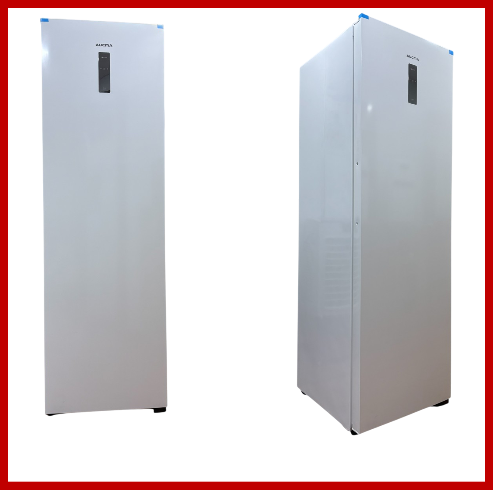 Aucma Upright Standing Freezer, Spacious drawers,  332L Capacity - BD-332W