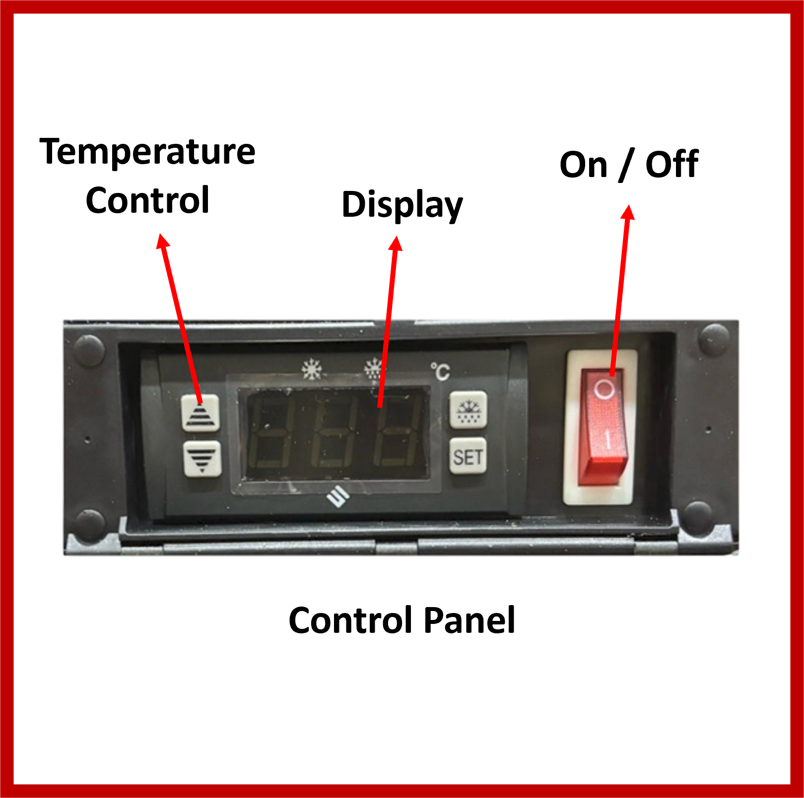 Aifa Glass Door Chiller, 128L Capacity, Convenient Self-Close Mechanism - BB-131H
