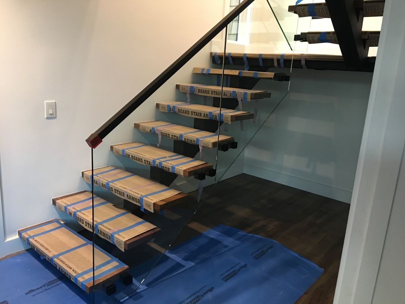 Glass Stairs - Wishon Company Inc. in CA
