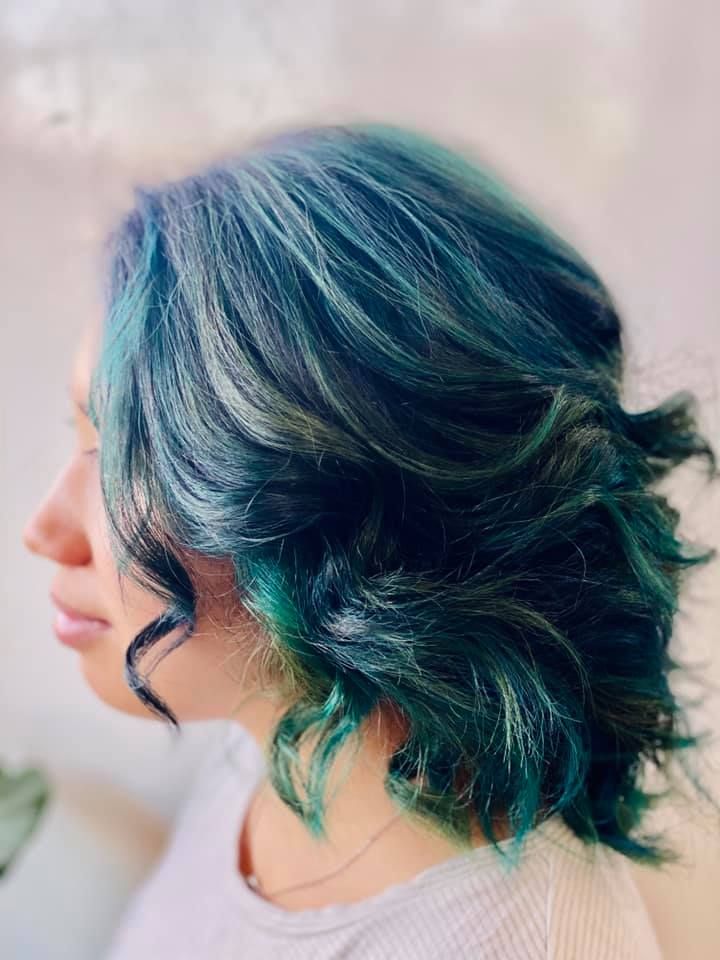 Beautiful Colored Wavy Hair — Hair It Is In Balgownie, NSW