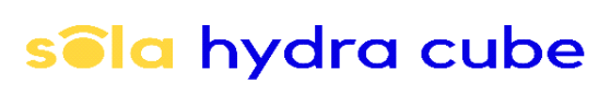 Sola Hydra Cube Logo