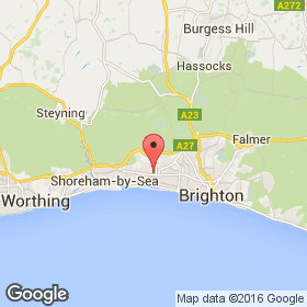 Brighton, Hove, Worthing, Eastbourne, Henfield