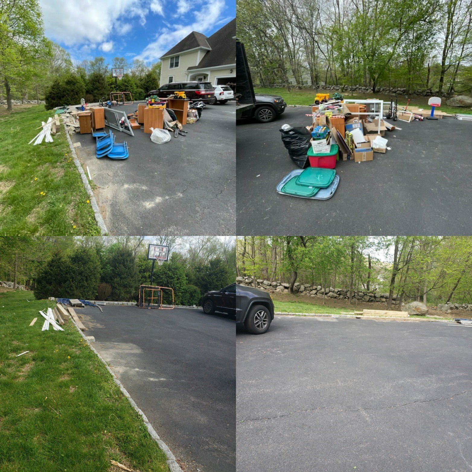 Before and After of the Junk Removal — Mahopac, NY — Local Boys