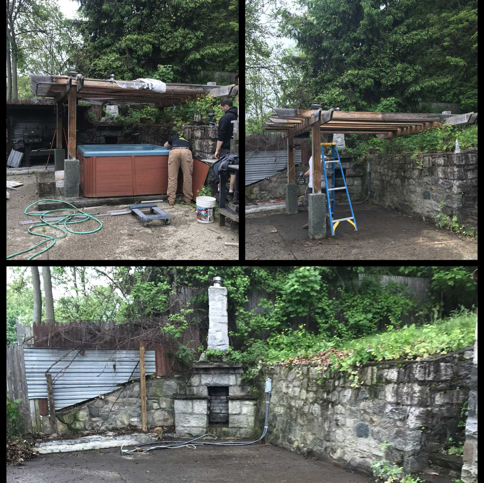 Before And After Garage Cleaning Images — Mahopac, NY — Local Boys