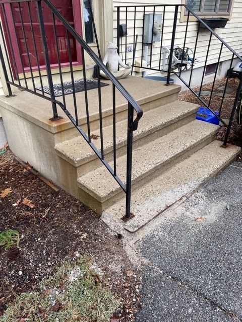 Metal Step Rail — Mahopac, NY — Local Boys