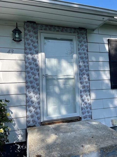 Newly Installed Door Frame — Mahopac, NY — Local Boys