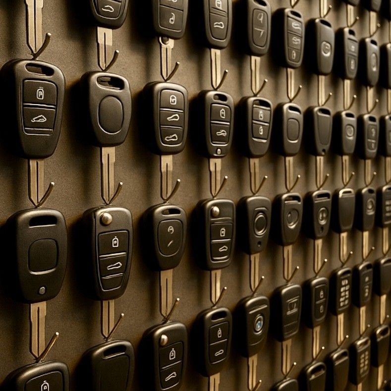 Automobilių raktų gamyba