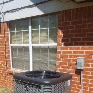 An AC installation in Chandler, OK by Caldwell Heat and Air