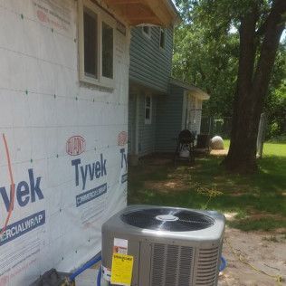 An HVAC replacement in Chandler, OK by Caldwell Heat and Air