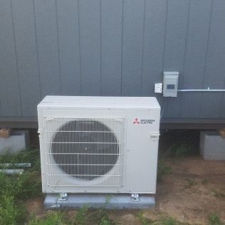 An HVAC installation in Chandler, OK by Caldwell Heat and Air