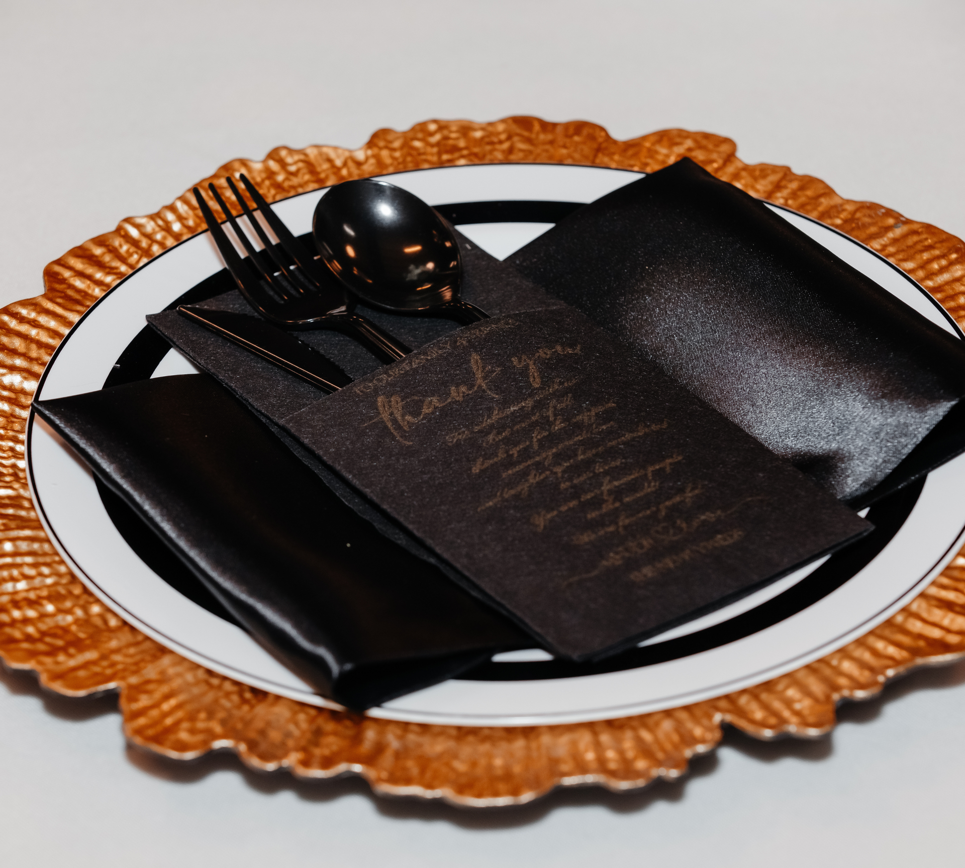 Beautiful plating during an event at The Rochester