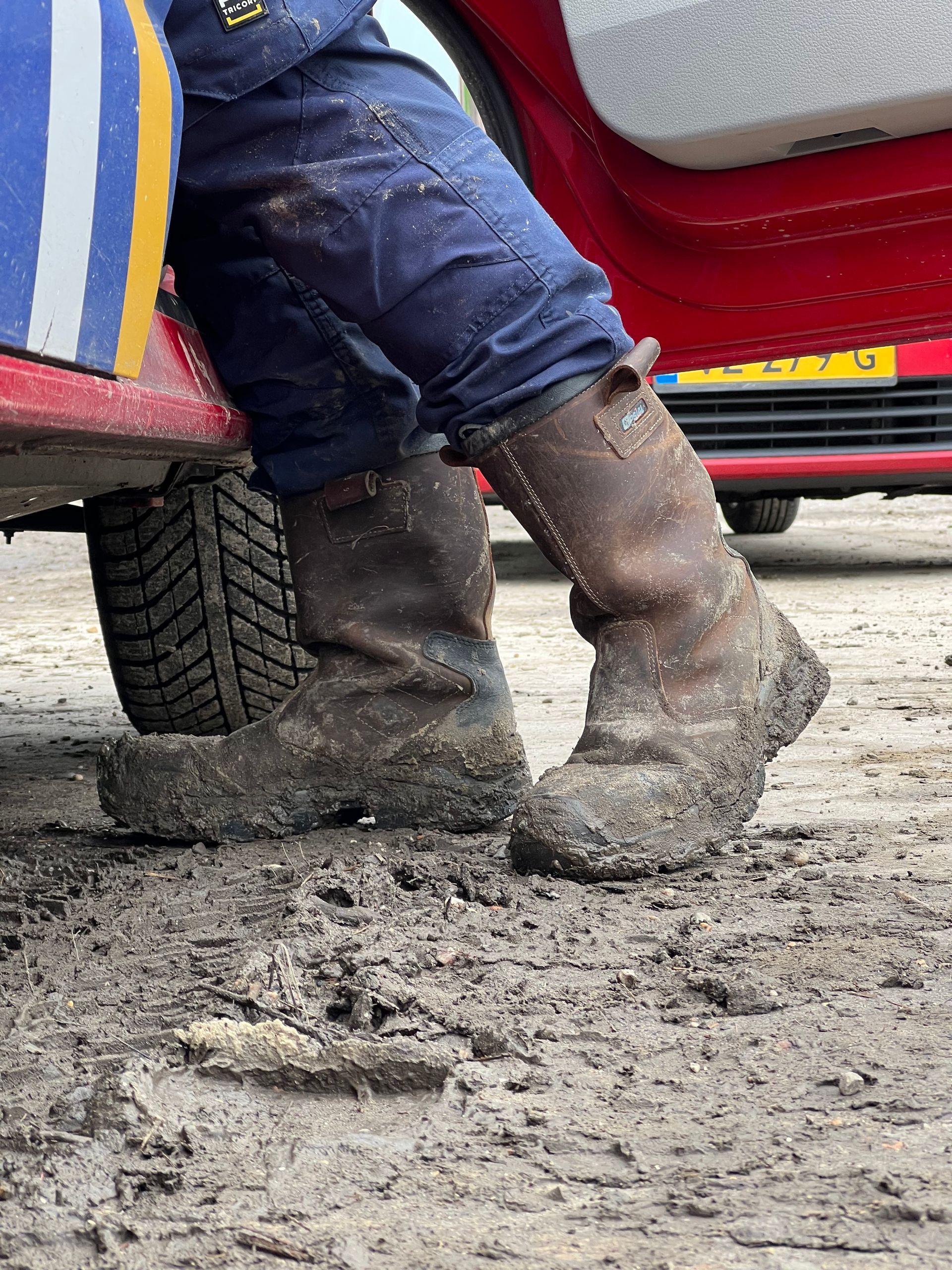 Veldwerk in uitvoering