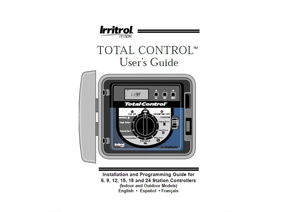 Irritrol Total Control User Guide Eco-Systems Redding, CT