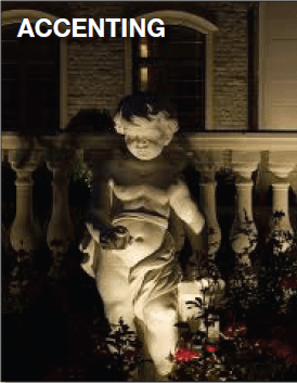 Accenting Lighting Statue - Eco-Systems Redding, CT